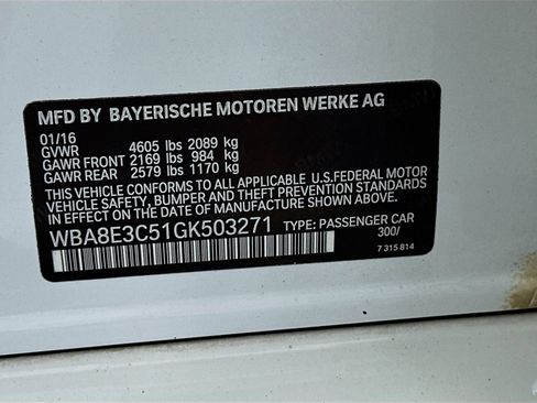 Used 2016 BMW 328i xDrive Sedan AWD/4WD image 30