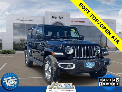 Used 2022 Jeep Wrangler Unlimited Sahara w/ LED Lighting Group