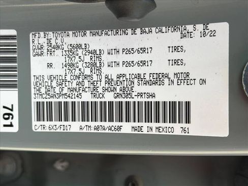 Used 2023 Toyota Tacoma TRD Sport AWD/4WD image 18