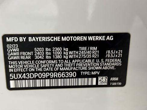 Used 2023 BMW X3 sDrive30i w/ M Sport Package RWD image 25