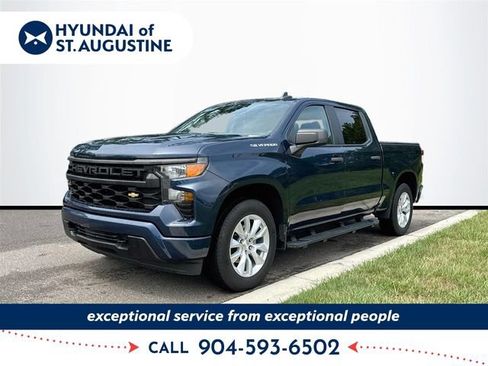 Used 2022 Chevrolet Silverado 1500 Custom RWD image 1
