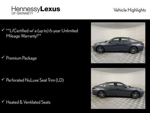 Used 2025 Lexus ES 350 w/ Premium Package image 12