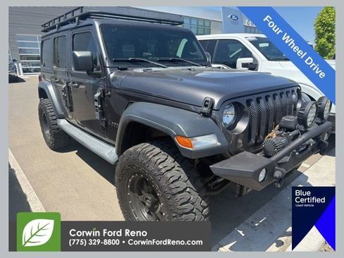 Used 2019 Jeep Wrangler Unlimited Sport S AWD/4WD image 1