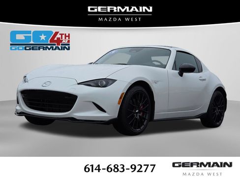 Used 2024 MAZDA MX-5 Miata RF Club w/ Interior Package RWD image 1