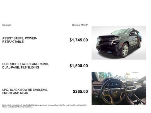 Used 2022 Chevrolet Suburban High Country AWD/4WD image 3