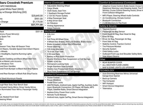 Used 2022 Subaru Crosstrek 2.0i Premium image 3