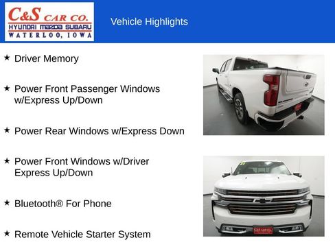 Used 2021 Chevrolet Silverado 1500 High Country w/ LPO, Dark Essentials Package AWD/4WD image 19