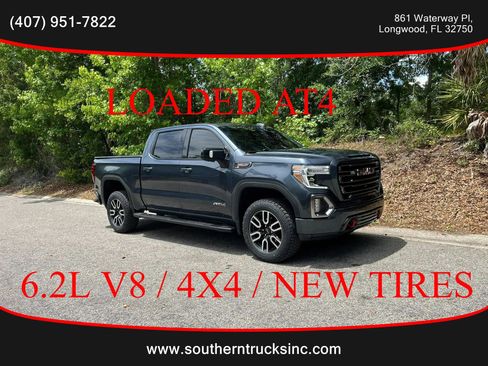 Used 2021 GMC Sierra 1500 AT4 w/ AT4 Value Package AWD/4WD image 1