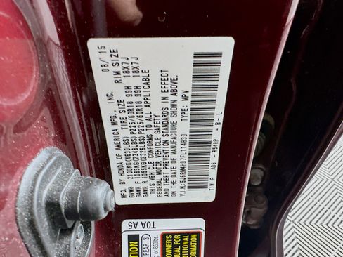 Used 2015 Honda CR-V Touring image 12