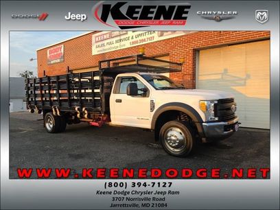 Used 2017 Ford F550 2WD Regular Cab Super Duty
