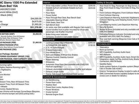 Certified 2024 GMC Sierra 1500 Pro w/ Graphite Edition AWD/4WD image 3