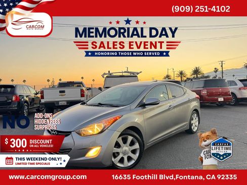 Used 2013 Hyundai Elantra Limited w/ Technology Pkg FWD image 1