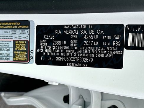 New 2026 Kia K4 GT-Line Turbo FWD image 33