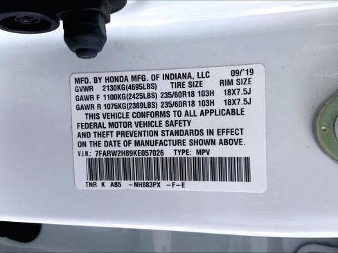 Used 2019 Honda CR-V EX-L image 32