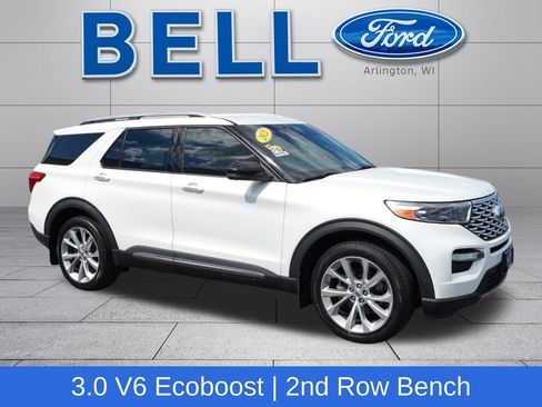 Used 2021 Ford Explorer Platinum w/ Equipment Group 601A AWD/4WD image 1