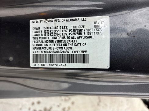 Used 2017 Honda Odyssey EX-L image 30