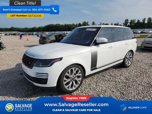 Used 2020 Land Rover Range Rover HSE AWD/4WD image 1