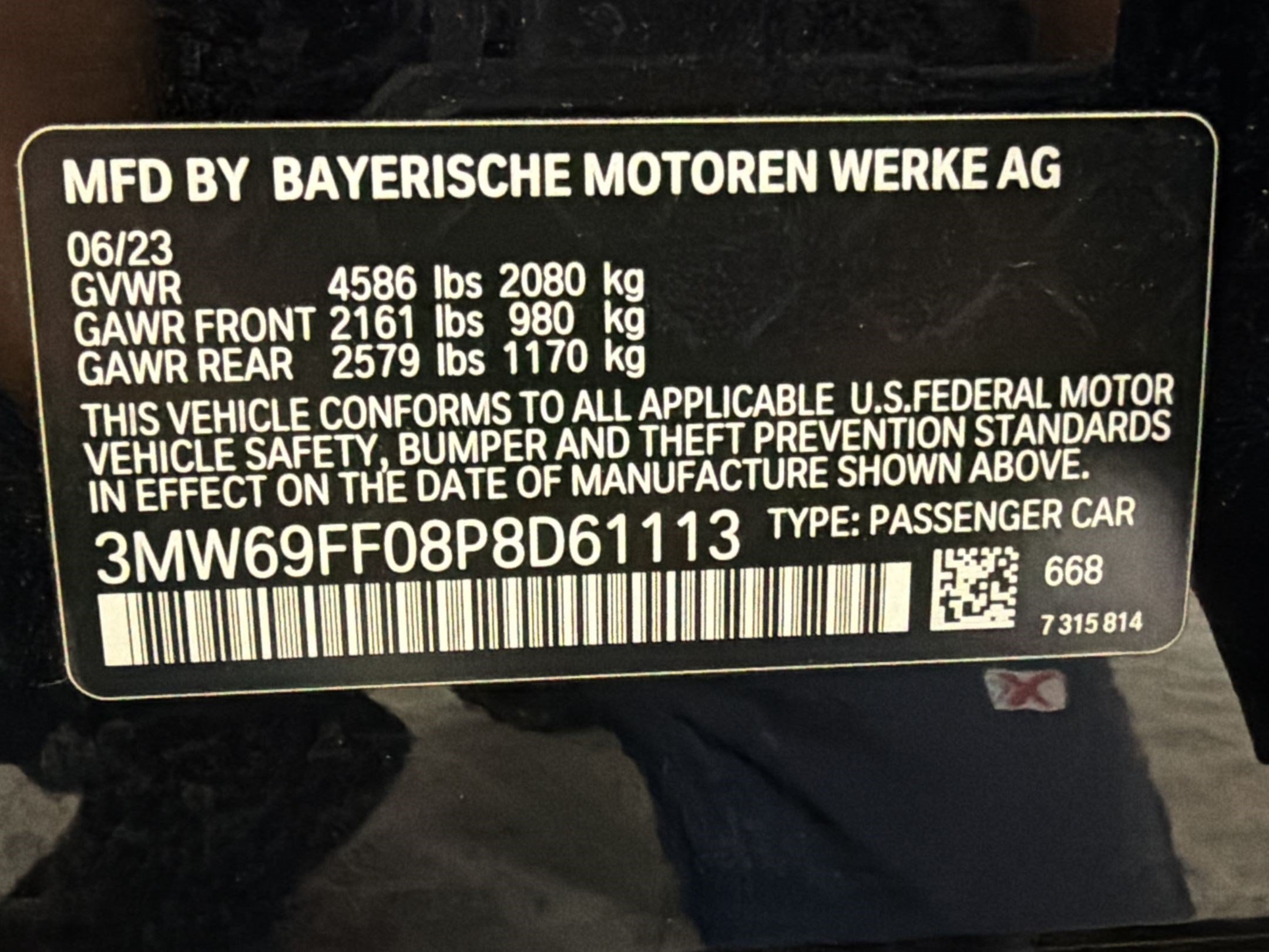 Certified 2023 BMW 330i Sedan w/ Driving Assistance Package RWD image 25