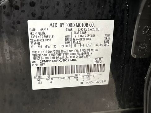 Used 2018 Ford Edge Sport w/ Equipment Group 401A image 39