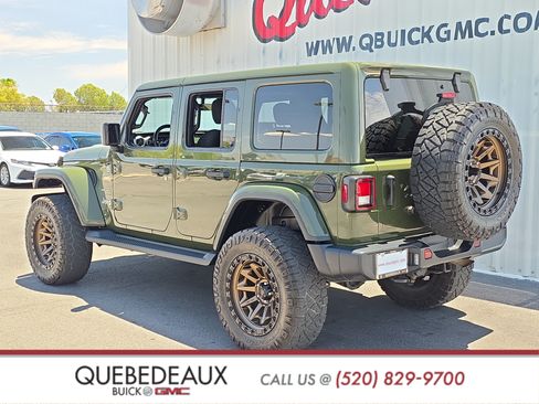 Used 2021 Jeep Wrangler Unlimited Sahara w/ Uconnect 4C Nav & Sound Group AWD/4WD image 5