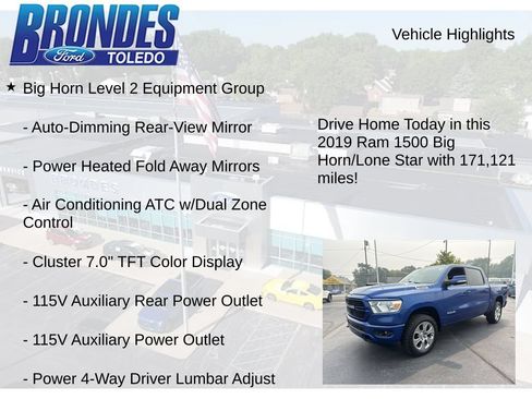 Used 2019 RAM 1500 Big Horn AWD/4WD image 12