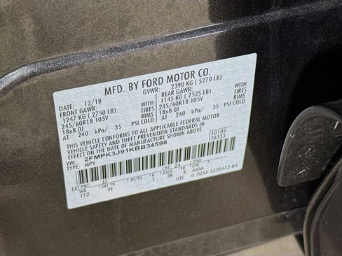 Used 2019 Ford Edge SEL w/ Equipment Group 201A image 37