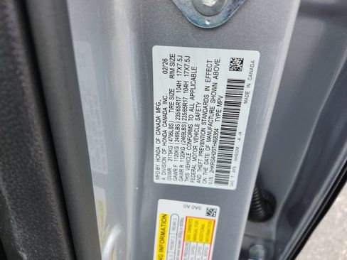 New 2026 Honda CR-V LX image 32