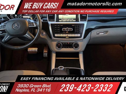 Used 2015 Mercedes-Benz ML 400 4MATIC w/ Driver Assistance Package image 22