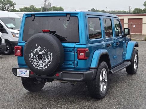 Used 2020 Jeep Wrangler Unlimited Sahara AWD/4WD image 7