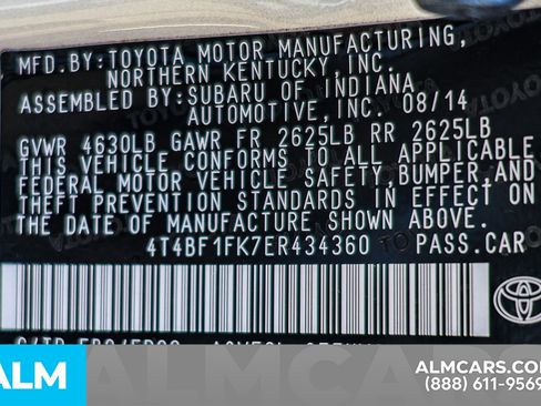 Used 2014 Toyota Camry LE image 50