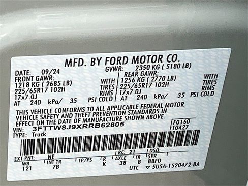 Used 2024 Ford Maverick XLT w/ Equipment Group 300A Standard image 29