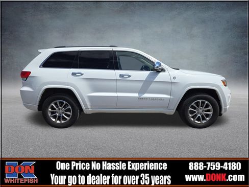 Used 2015 Jeep Grand Cherokee Overland w/ Advanced Technology Group AWD/4WD image 9