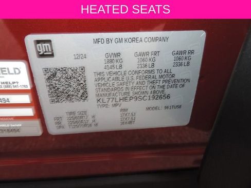 Certified 2025 Chevrolet Trax LT w/ LT Convenience Package image 17