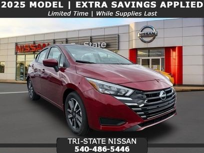 New 2025 Nissan Versa SV w/ Trunk Package