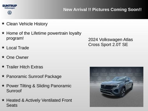 Used 2024 Volkswagen Atlas Cross Sport SE AWD/4WD image 5