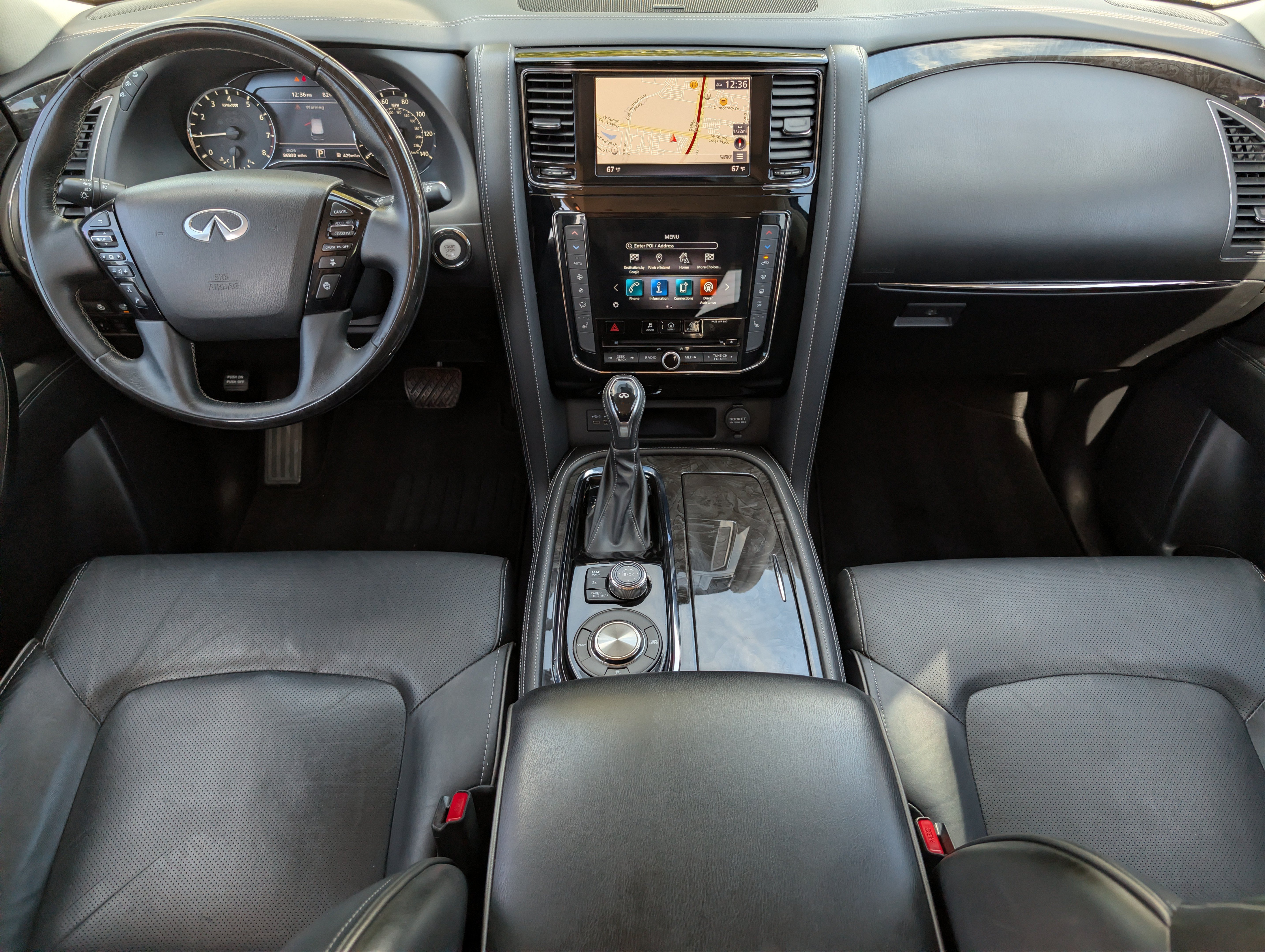 Used 2021 INFINITI QX80 Luxe w/ Cargo Package RWD image 26
