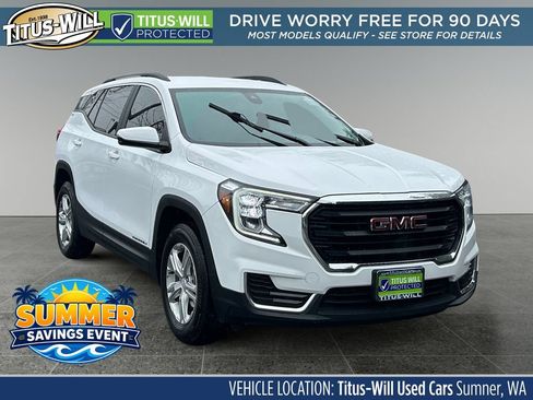 Used 2022 GMC Terrain SLE w/ Driver Convenience Package AWD/4WD image 1