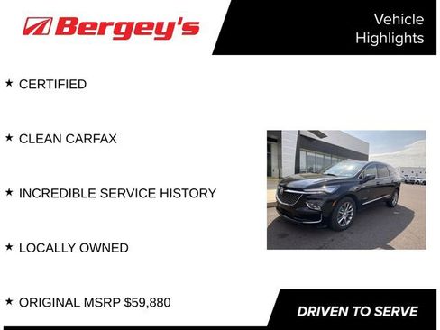 Certified 2022 Buick Enclave Avenir w/ Avenir Technology Package AWD/4WD image 4