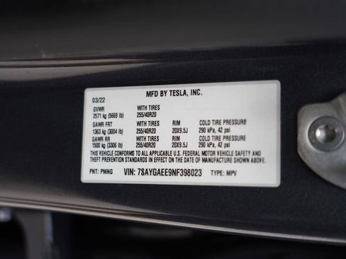 Used 2022 Tesla Model Y Long Range AWD/4WD image 49