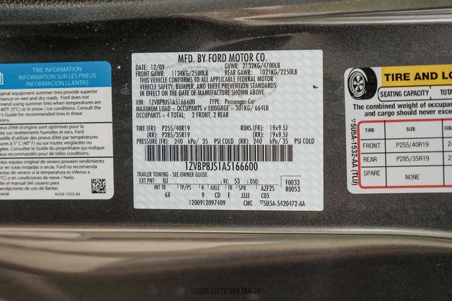 Used 2010 Ford Mustang Shelby GT500 RWD image 77