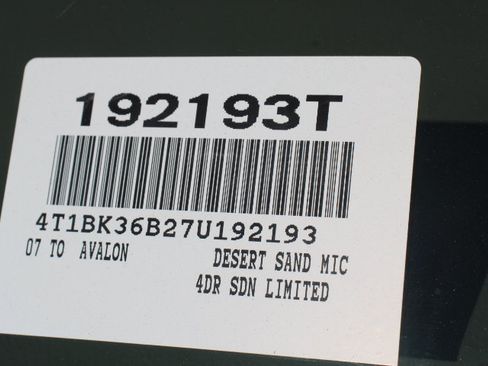 Used 2007 Toyota Avalon Limited FWD image 29