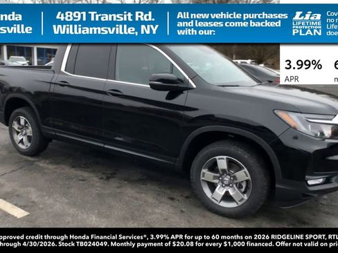 New 2026 Honda Ridgeline RTL image 2