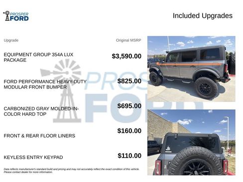 Used 2022 Ford Bronco Wildtrak AWD/4WD image 3