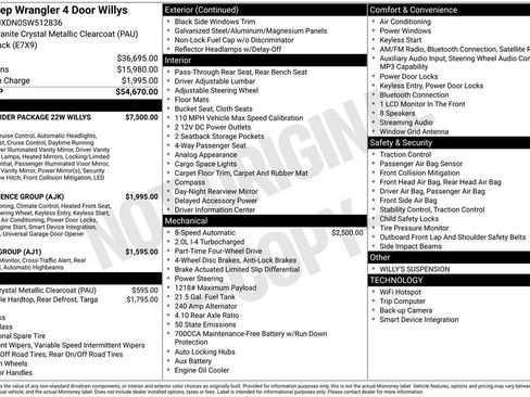 New 2025 Jeep Wrangler Willys image 7