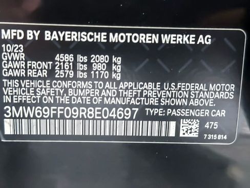 Used 2024 BMW 330i Sedan w/ Convenience Package RWD image 29