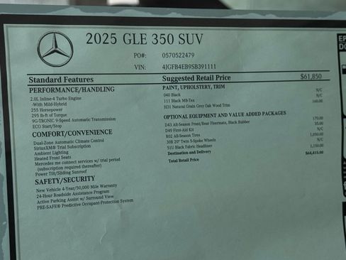 Certified 2025 Mercedes-Benz GLE 350 4MATIC image 23
