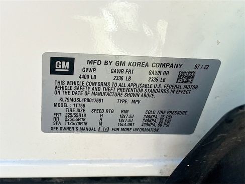 Used 2023 Chevrolet TrailBlazer RS w/ Sun and Liftgate Package image 31