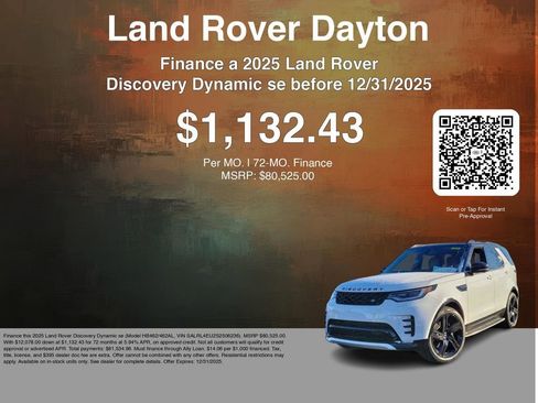 New 2025 Land Rover Discovery Dynamic SE AWD/4WD image 7