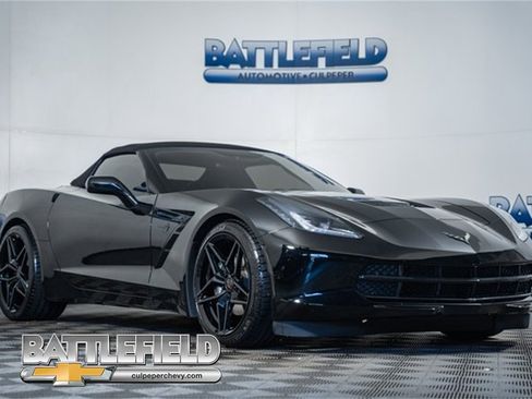 Used 2014 Chevrolet Corvette Stingray Convertible w/ 2LT Preferred Equipment Group image 1