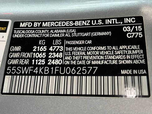 Used 2015 Mercedes-Benz C 300 4MATIC Sedan image 19